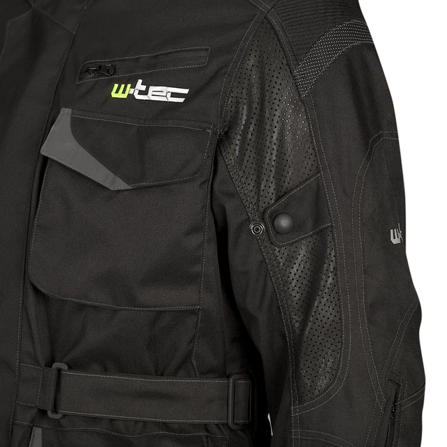 Moto Jacket W-TEC Nerva - črna