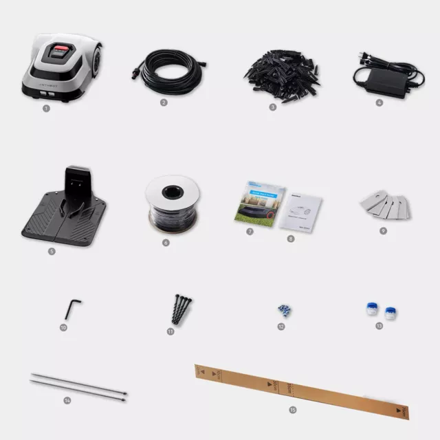 Robotska kosilnica Anthbot Pion 1000 z vodilno žico (1000m²)