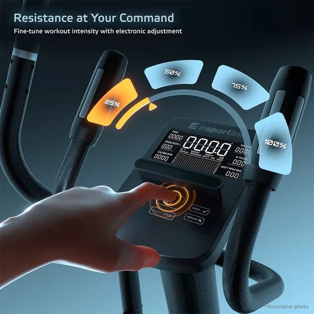 Eliptični trenažer inSPORTline ZenStride 200