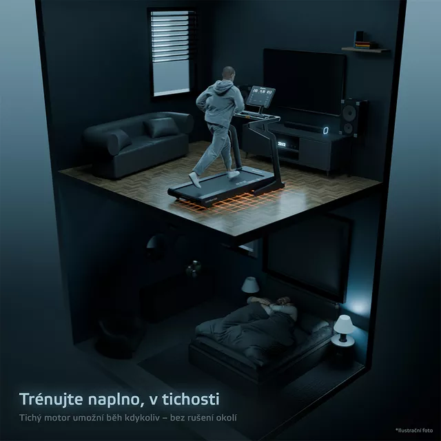 Tekalna steza inSPORTline ZenRun 50