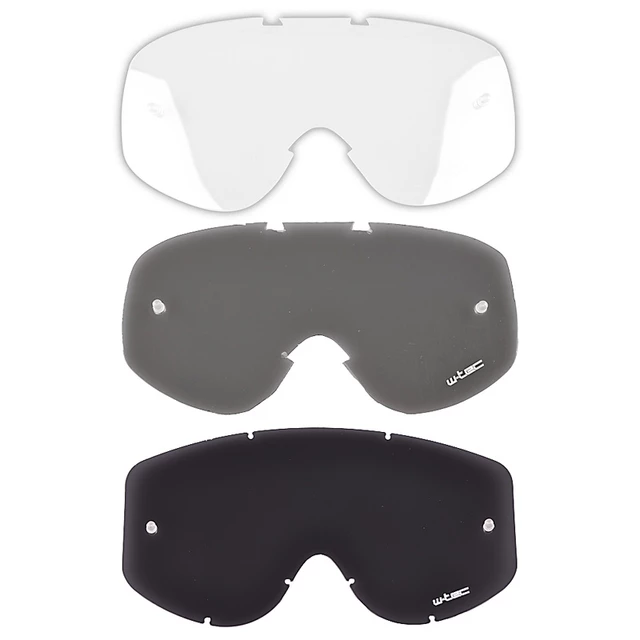 Spare lens for moto goggles W-TEC Benford - prozorna