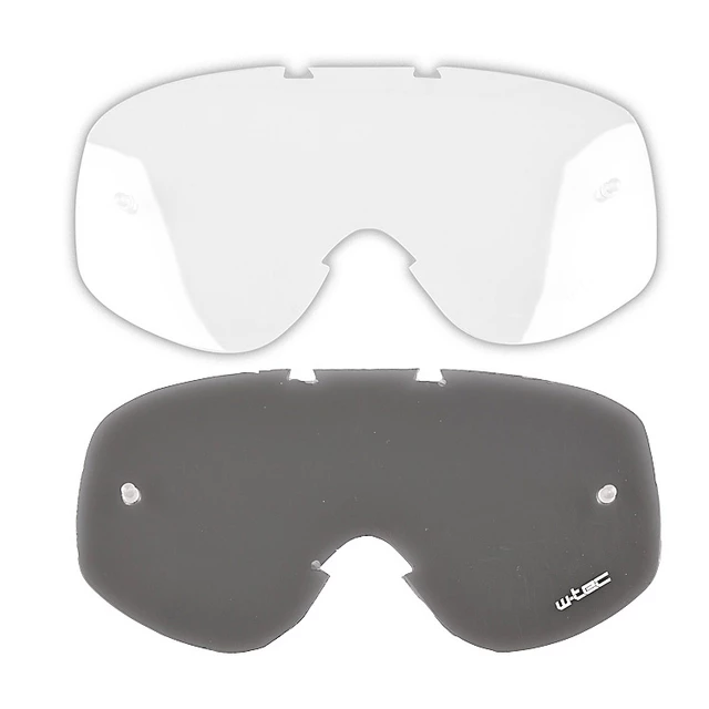 Spare lens for moto goggles W-TEC Spooner - prozorna