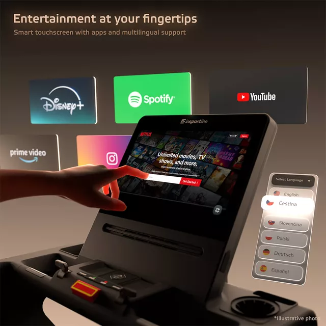 Tekalna steza inSPORTline Velocer Run