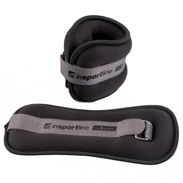 Uteži za zapestja/gležnje inSPORTline ON-X Neoprener 2x2 kg