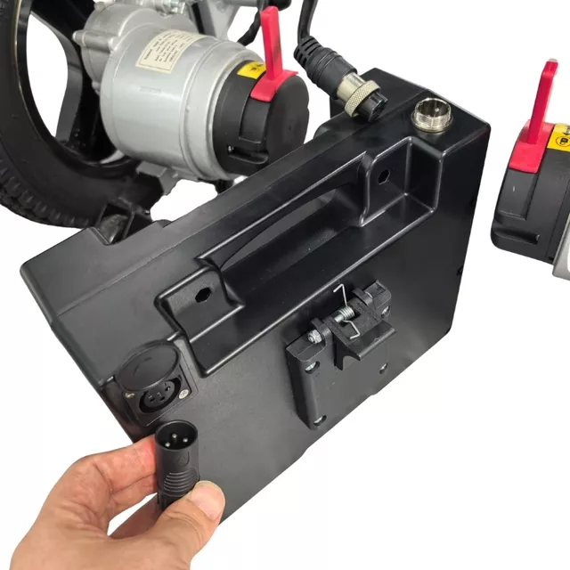 Električni invalidski voziček inSPORTline Hawkie Basic II 500W - srebrna