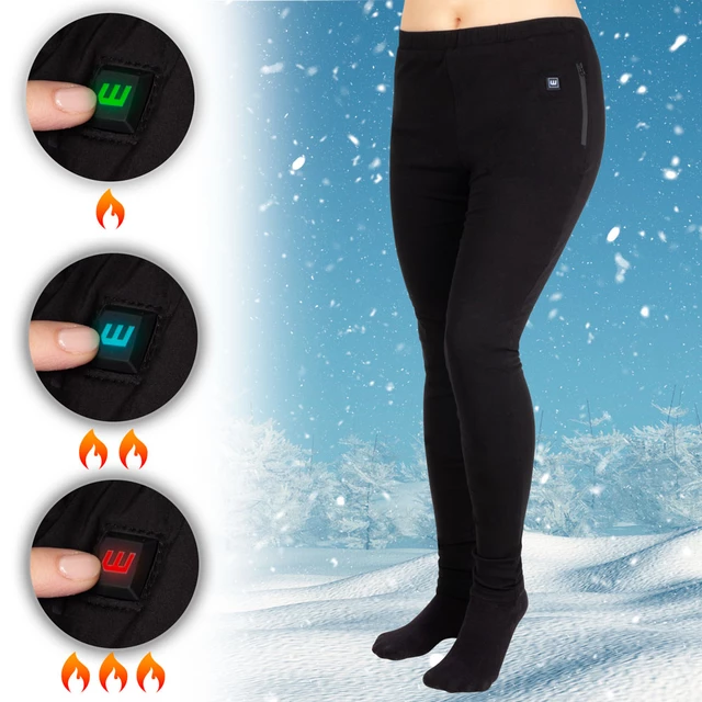 Ženske ogrevane hlače W-TEC  Insupants Lady - črna
