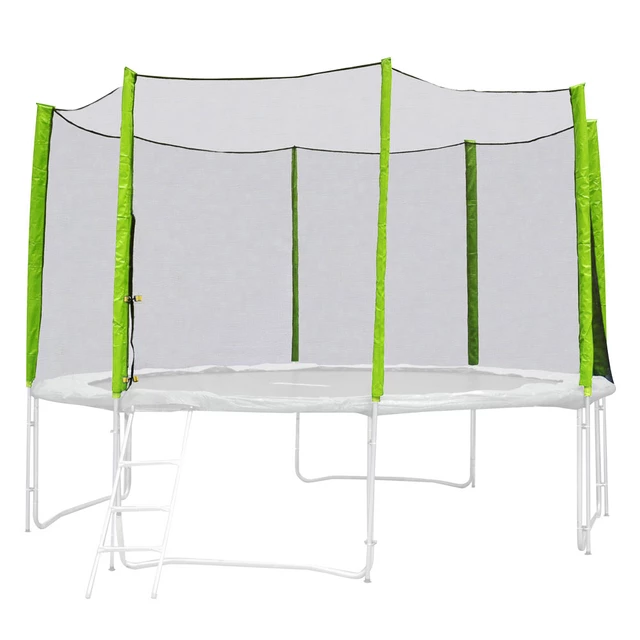 Zaščitna mreža za trampolin inSPORTline Froggy PRO 305 cm - za 8 cevi - črna