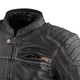 Moška usnjena moto jakna W-TEC Suit - vintage černá