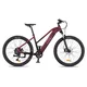 Žensko gorsko e-kolo inSPORTline ISL Cleora 648 Wh 27,5" - 2026 - Coral Orange - Velour Red