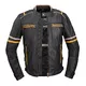 Moška usnjena moto jakna W-TEC Traction - črna