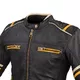 Ženska usnjena moto jakna W-TEC Traction Lady - črna