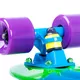 Pennyboard WORKER Sunbow 22" - zeleno-modro-vijoličasta