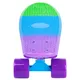 Pennyboard WORKER Sunbow 22" - zeleno-modro-vijoličasta