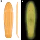 Penny board WORKER Solosy 22.5*6" - modra - oranžna