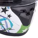 Otroška integralna čelada W-TEC FS-815G Tagger Green - bela-zelena z grafiko