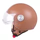Moto čelada za skuter W-TEC FS-701B Leather Brown - rjava