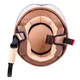 Moto čelada za skuter W-TEC FS-701B Leather Brown - rjava