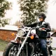 Moška moto jakna W-TEC Taggy - črna-mat