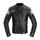 Moška usnjena moto jakna W-TEC Stripe - černá s béžovými pruhy - černá s béžovými pruhy