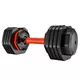 Nastavljivi enoročni set uteži inSPORTline DuraBell® 2x 6,5-24,5 kg