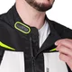 Moto jakna W-TEC Warao - črna-fluo
