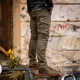 Moto hlače W-TEC Nuksan - črna