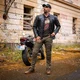 Moto hlače W-TEC Nuksan - črna