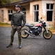 Moto jakna W-TEC Caravago - zelena