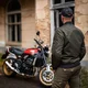 Moto jakna W-TEC Caravago - zelena