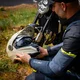 Preklopna enduro čelada W-TEC Biscaia P/J - črna-mat