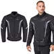Poletna moška moto jakna W-TEC Mirelio - črna-siva