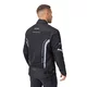 Poletna moška moto jakna W-TEC Mirelio - črna-fluo