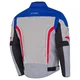 Poletna moška moto jakna W-TEC Mirelio - črna-fluo