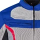 Poletna moška moto jakna W-TEC Mirelio - črna-fluo