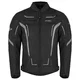 Poletna moška moto jakna W-TEC Mirelio - črna-fluo