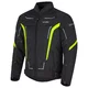 Poletna moška moto jakna W-TEC Mirelio - črna-fluo