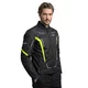 Poletna moška moto jakna W-TEC Mirelio - črna-fluo