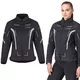 Poletna ženska moto jakna W-TEC Mirelia - črna-siva