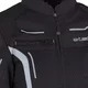 Poletna ženska moto jakna W-TEC Mirelia - črna-siva