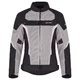 Poletna ženska moto jakna W-TEC Mirelia - črna-siva
