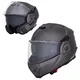 Preklopna moto čelada W-TEC Zoroz P/J - Metallic Grey - Metallic Grey