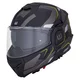 Preklopna moto čelada W-TEC Zoroz P/J - Metallic Grey