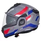 Preklopna moto čelada W-TEC Zoroz P/J - Metallic Grey
