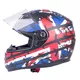 Moto čelada W-TEC V159 - Black Elementor Green