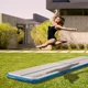 Airtrack inSPORTline Airstunt 300x100x10 cm bela