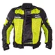 Moška poletna moto jakna W-TEC Saigair - Fluo Rumena-Siva
