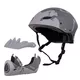 Downhill čelada W-TEC Campanero - siva mat