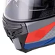 Preklopna moto čelada W-TEC Zoroz P/J - Metallic Grey
