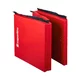 Zložljiva gimnastična blazina inSPORTline Trifold 180x60x5 cm - rdeča