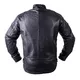 Usnjena moto jakna W-TEC Valebravo - črna